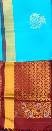 SOFT SILK SAREE WITH BLOUSE